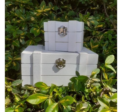 OUTLET White box 2in1 (dimensions - 20x13x9 cm) - o24/13
