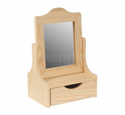 Dressing table with mirror & drawer