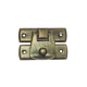 Lock 30x22mm - dark brass