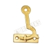 Hook for boxes 33x21mm - brass