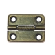Decorative hinge 32x24mm - dark brass