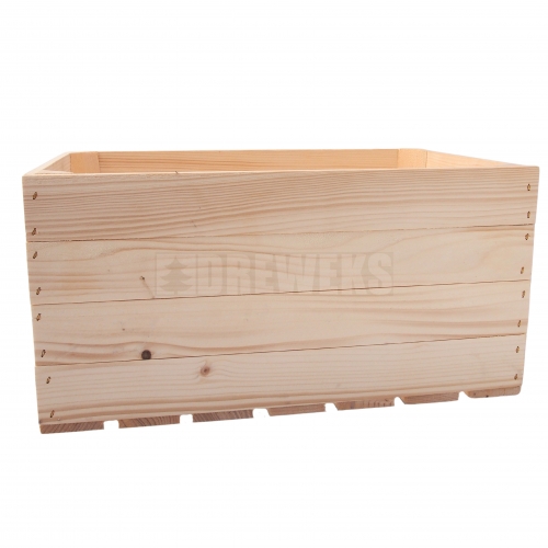 Solid storage box (4 slats)