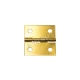 Hinge 25x25mm gold