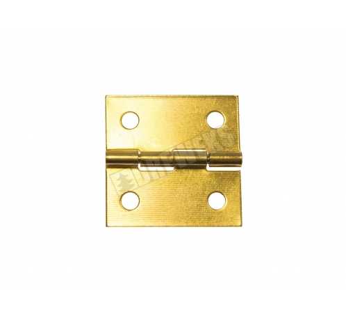 Hinge 25x25mm gold