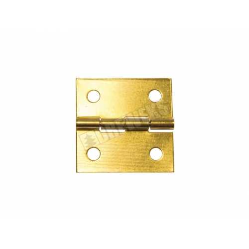 Hinge 25x25mm gold - 500 pieces
